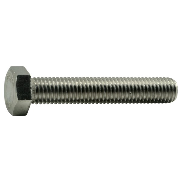 Midwest Fastener A2, M14-2.00 Hex Head Cap Screw, Plain Stainless Steel, 80 mm L, 2 PK 39046 - main